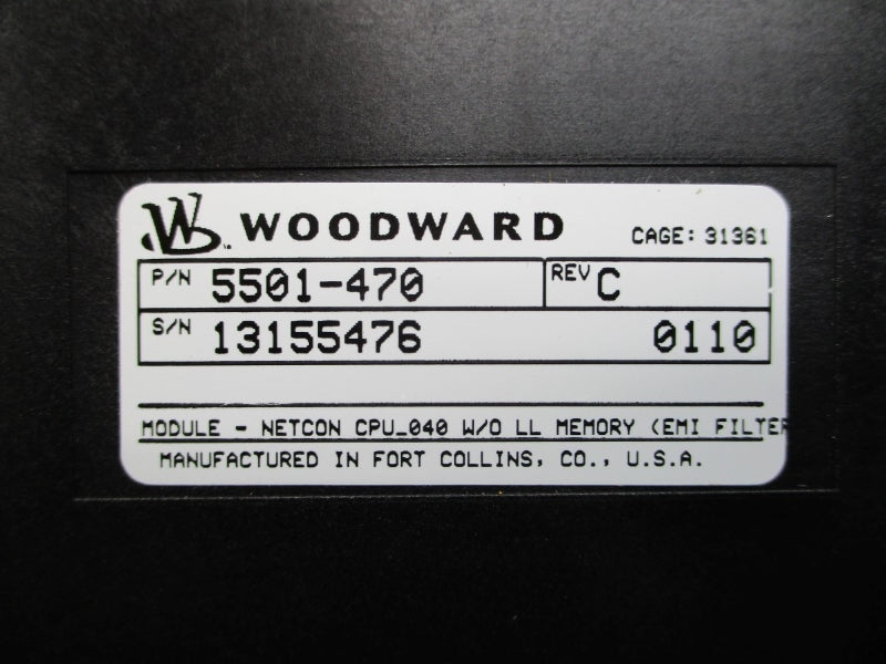 WOODWARD 5501-470 NSNP