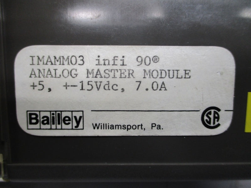 BAILEY IMAMM03 5-15VDC 7.0A UNMP