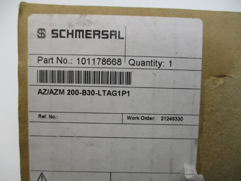 SCHMERSAL 101178668 AZ/AZM200-B30-LTAG1P1 NSMP