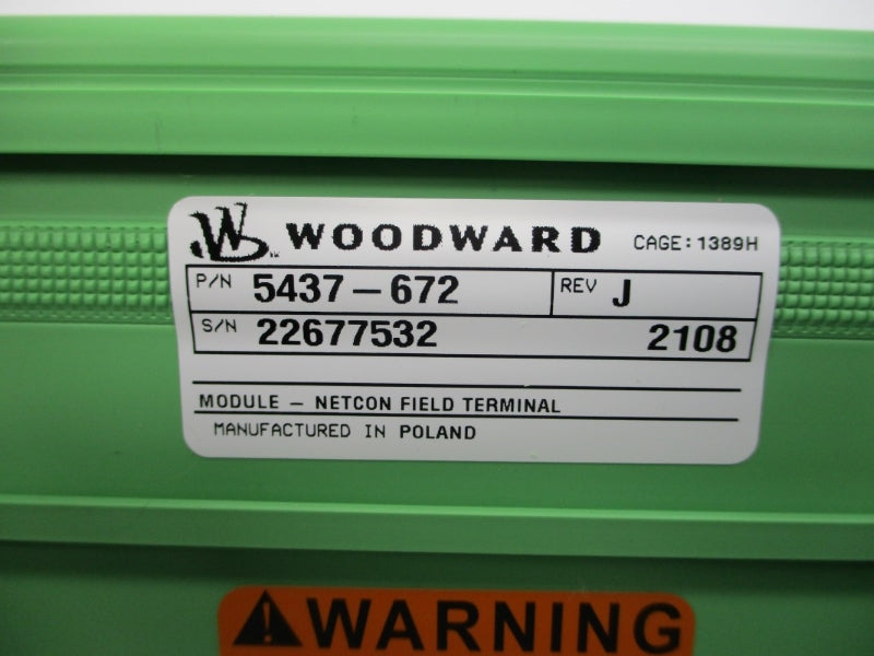 WOODWARD 5437-672 NSMP