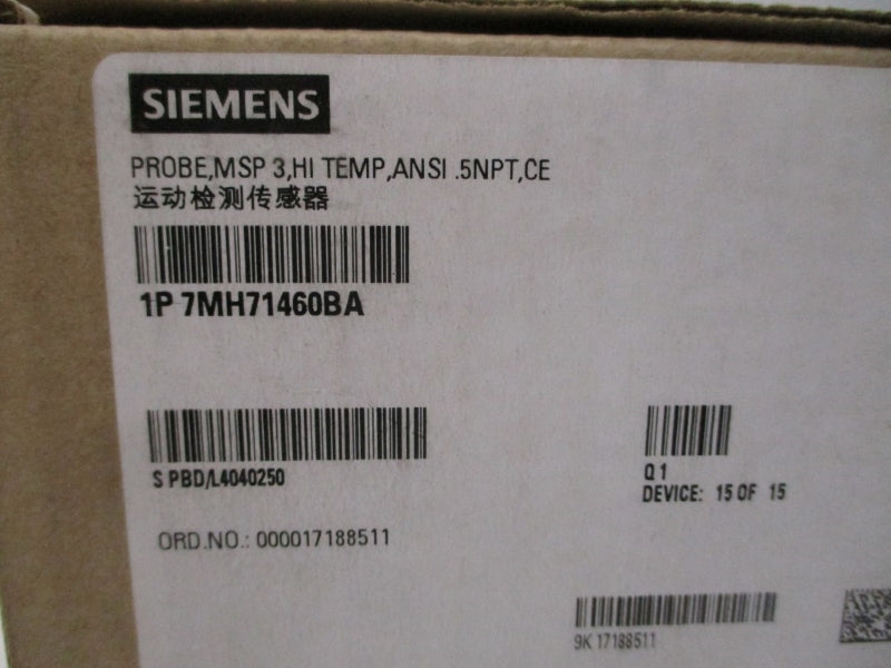 SIEMENS 7MH71460BA MSP-3 NSMP