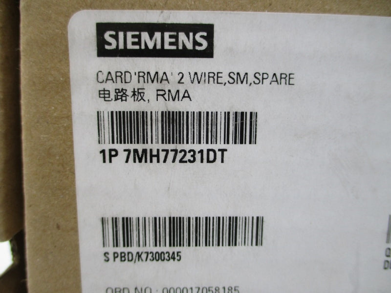SIEMENS 7MH77231DT NSMP