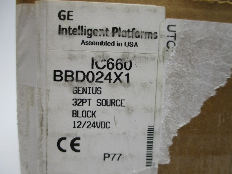 GENUIS GE IC660BBD024X1 12/24VDC 16A NSMP