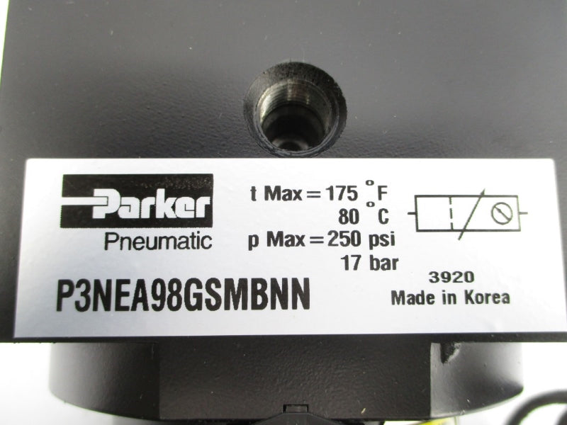 PARKER P3NEA98GSMBNN 250PSI 175'F 1" NSMP