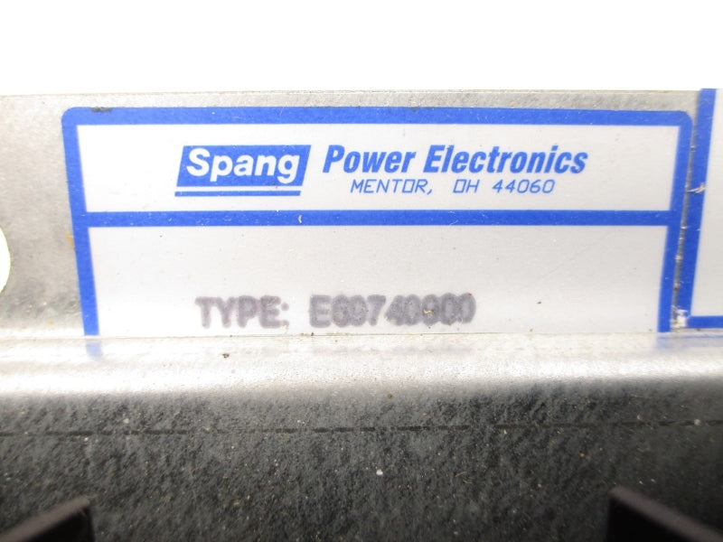 SPANG POWER ELECTRONICS E69740000 NSNP