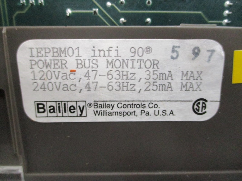 BAILEY IEPBM01 240VAC NSNP