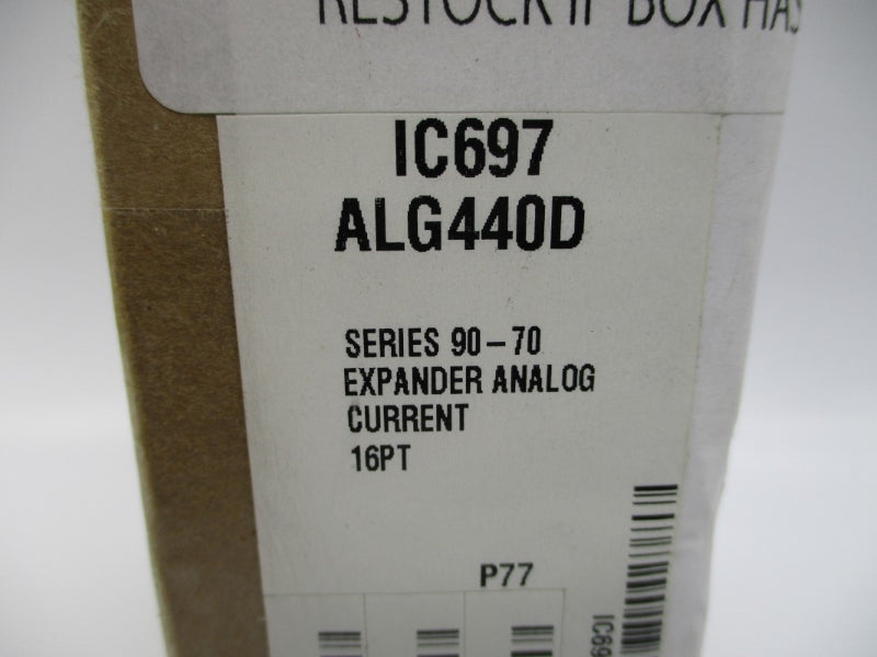 GE FANUC IC697ALG440D NSFS