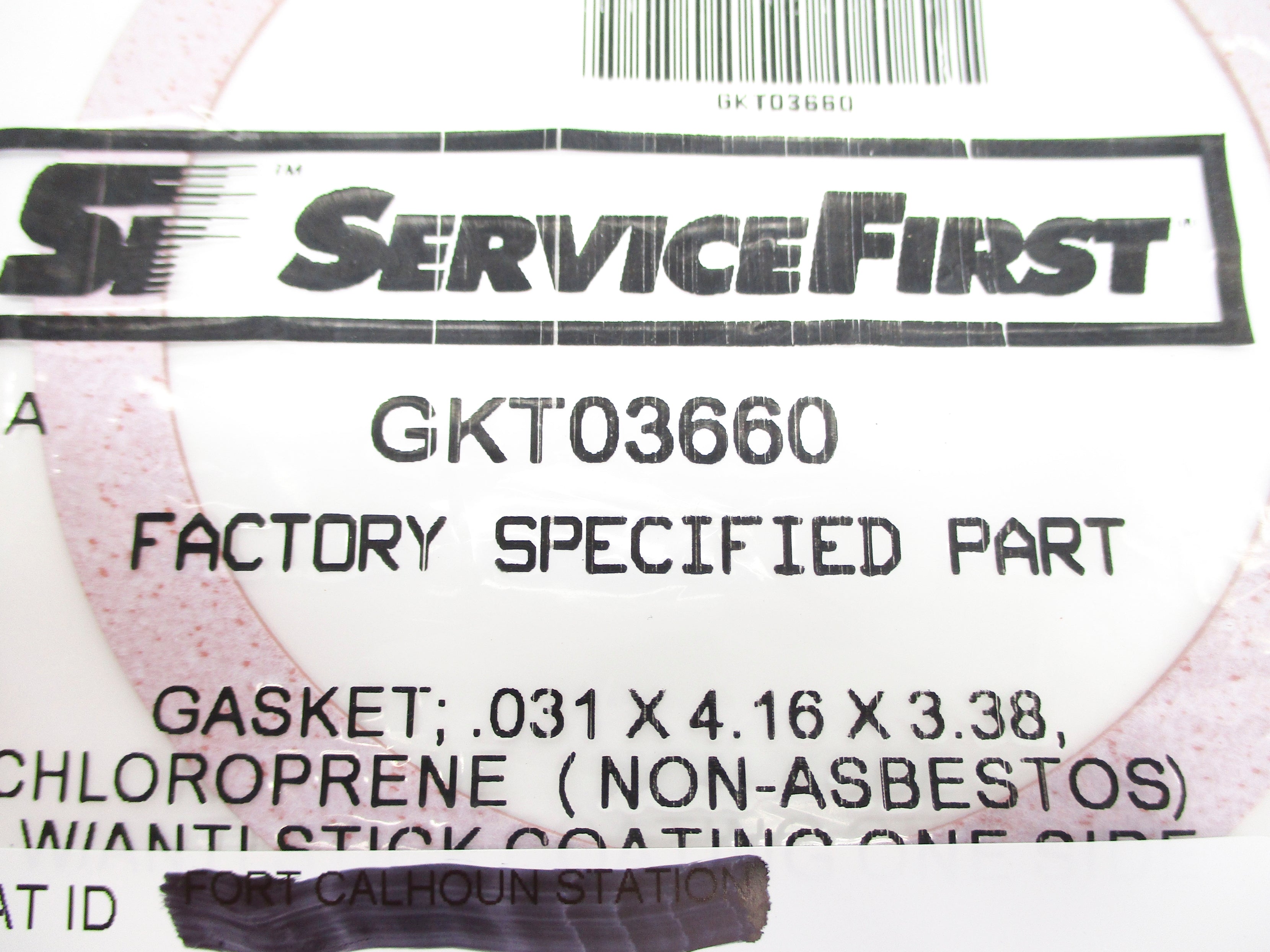 SERVICE FIRST GKT03660 NSMP