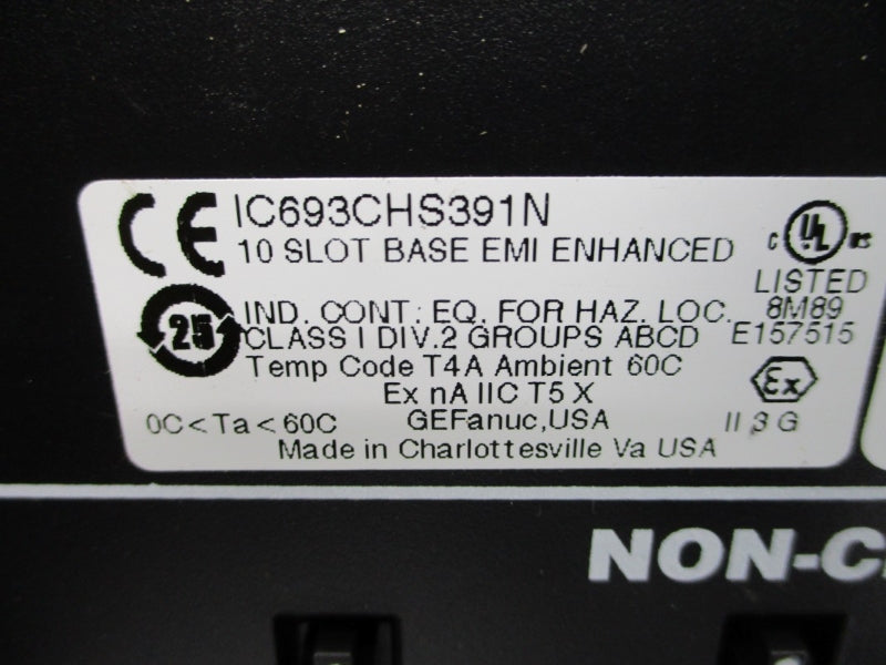 INDUSTRIAL MRO IC693CHS391N NSNP
