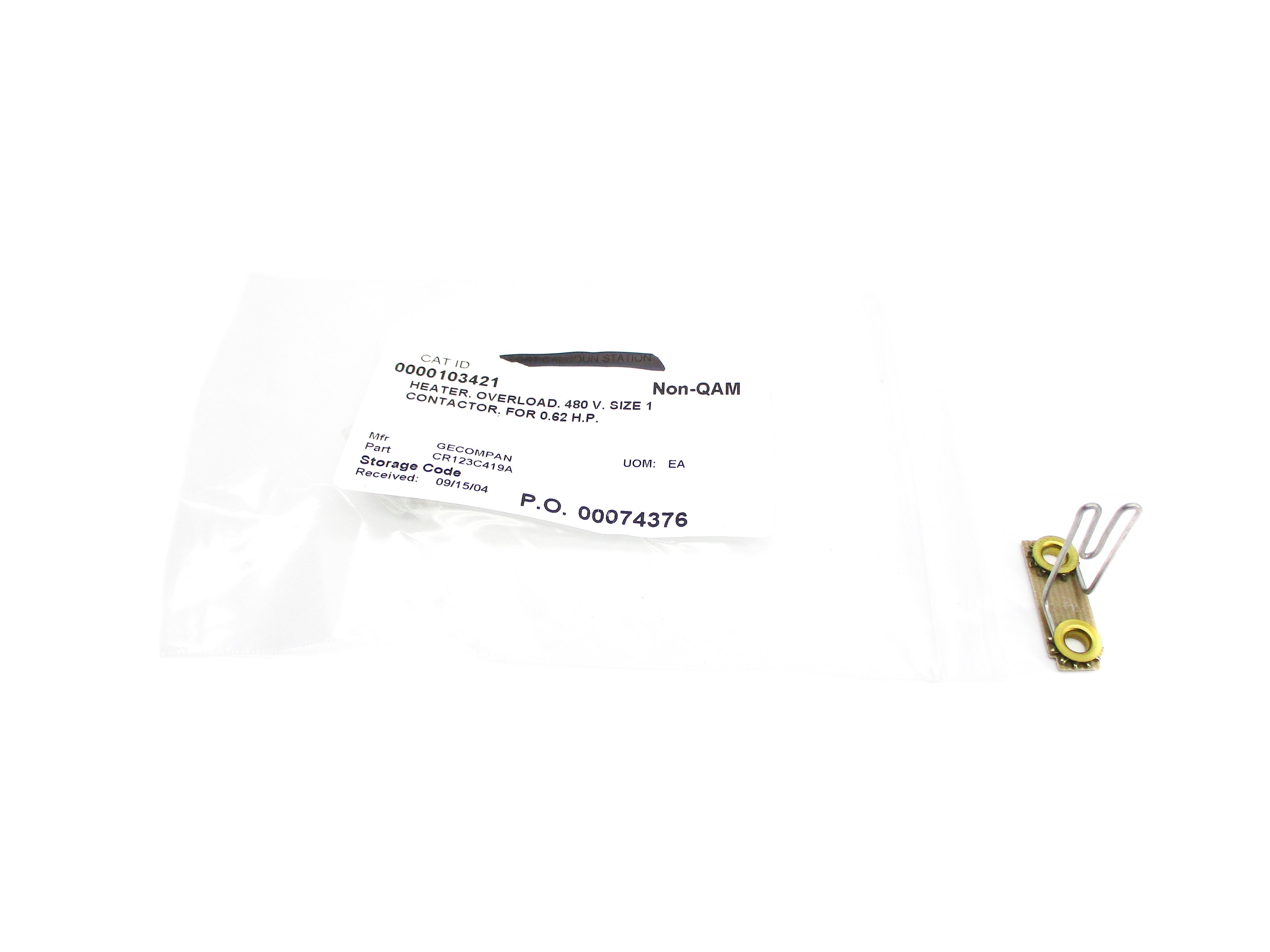 GENERAL ELECTRIC CR123C419A NSNP
