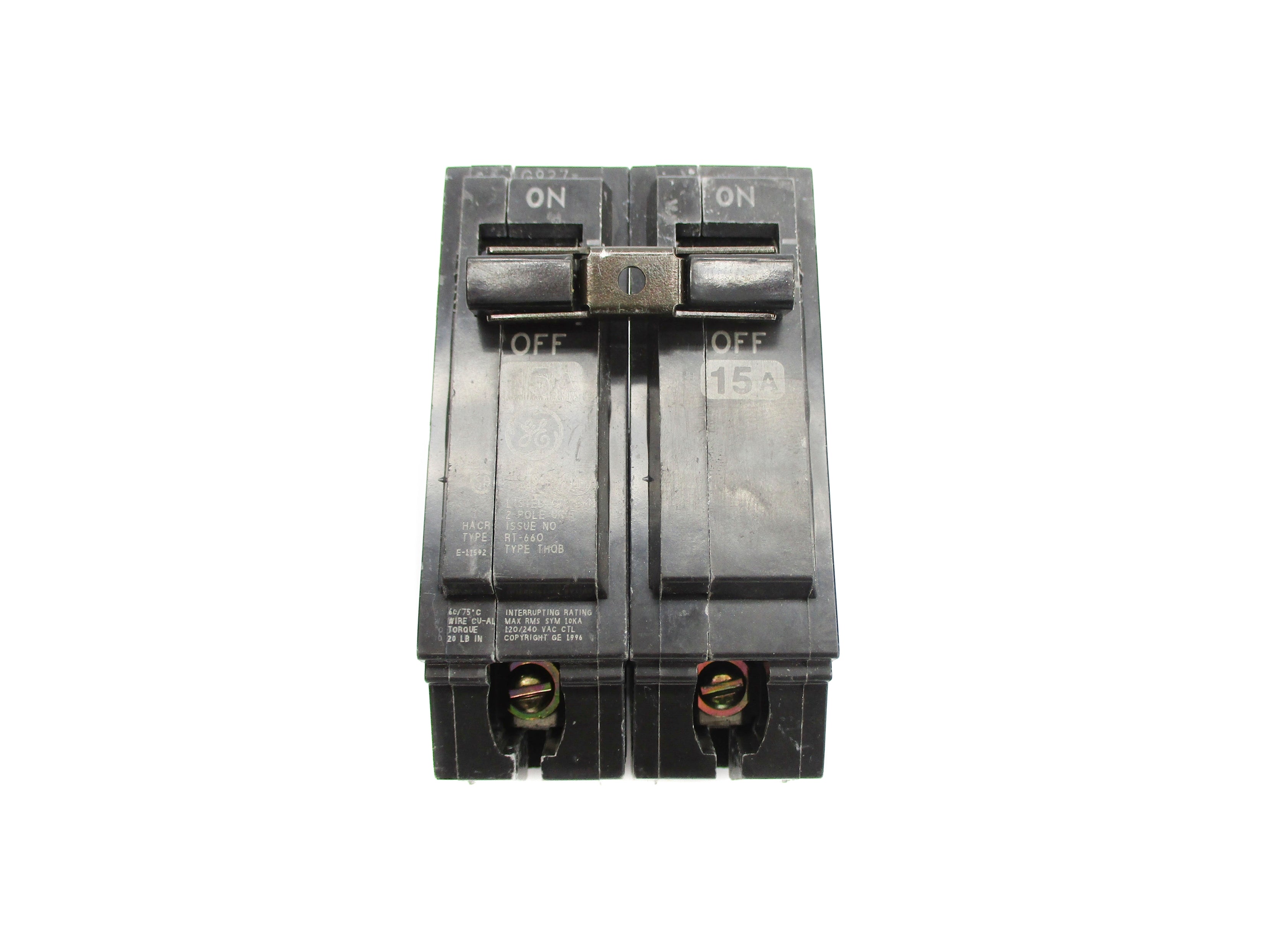 GENERAL ELECTRIC THQB215 15A 120/240VAC (AS PICTURED) NSNP