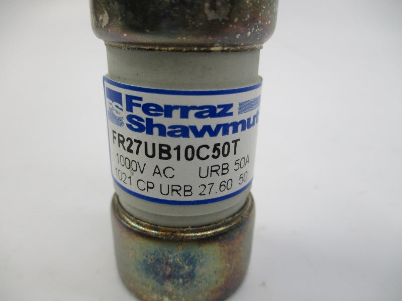 FERRAZ SHAWMUT FR27UB10C50T 1000VAC 50A (PKG OF 3) NSMP