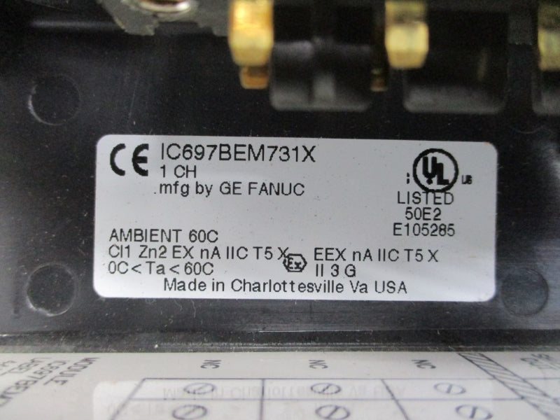 GENIUS IC697BEM731X NSNP