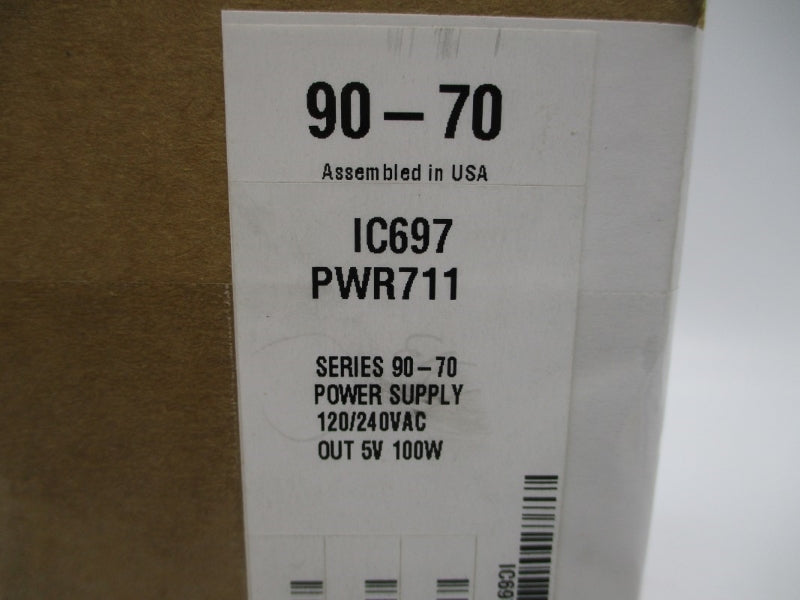 GE IC697PWR711 120/240VAC NSFS