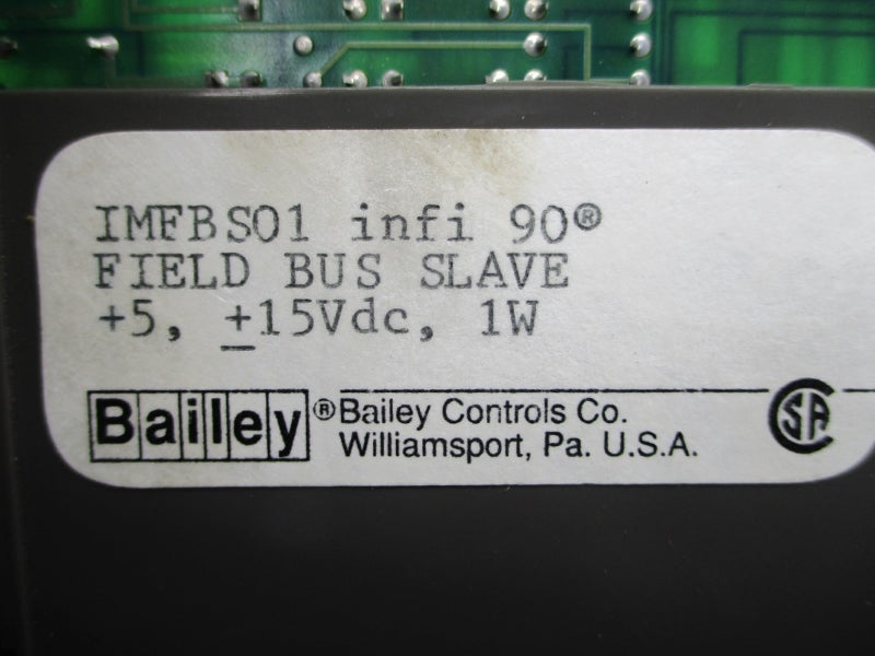 BAILEY IMFBS01 5-15VDC UNMP