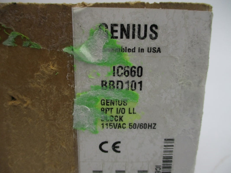 GENIUS IC660BBD101 115VAC 15A NSMP