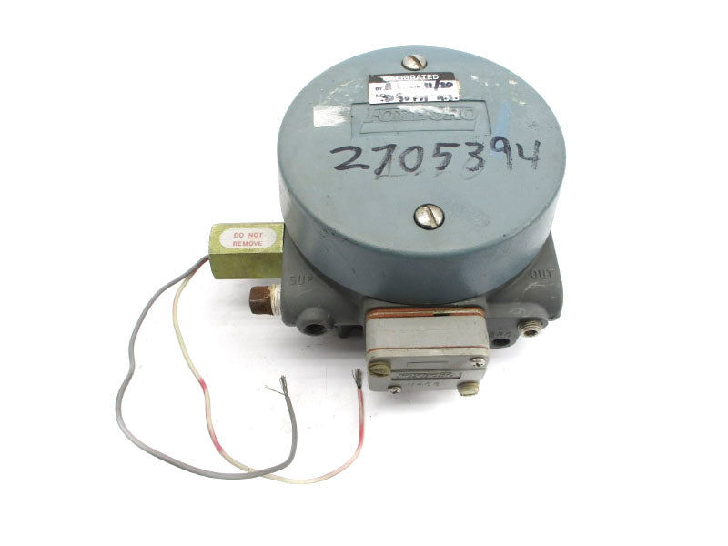FOXBORO E69F-BI2 3-15PSI UNMP