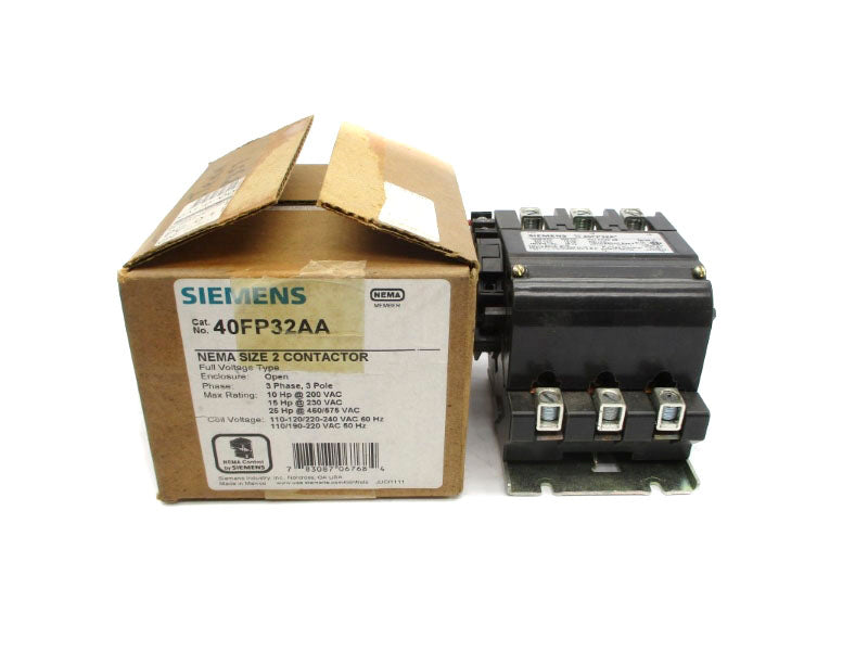 SIEMENS 40FP32AA SER. C 220-240VAC 45A NSMP