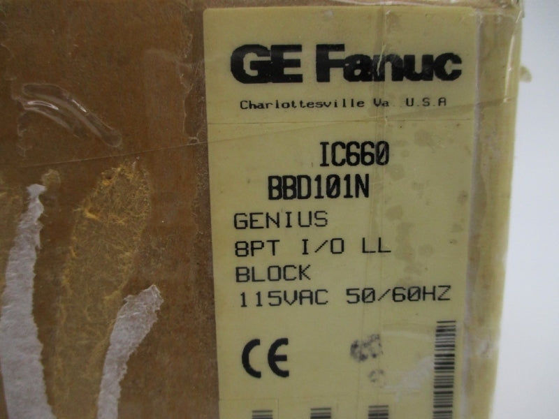 GE FANUC GENIUS IC660BBD101N 115VAC 15A NSMP
