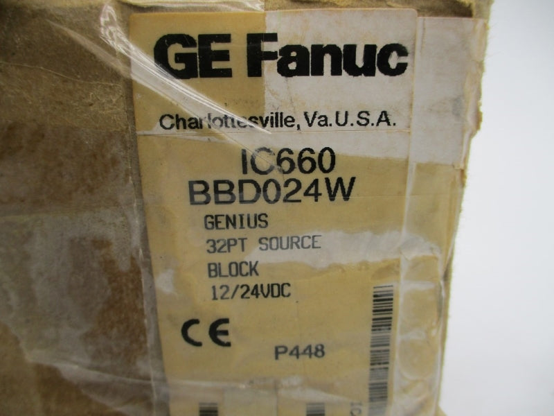 GE FANUC GENIUS IC660BBD024W 12/24VDC 16A NSMP