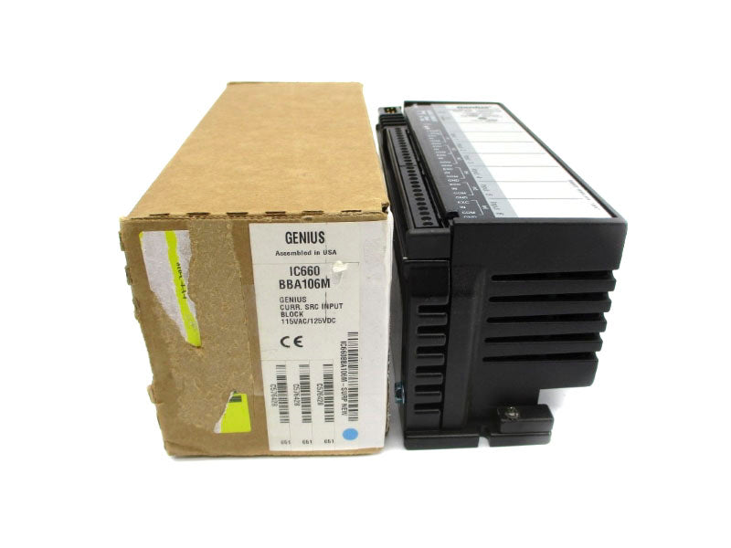 GENIUS IC660BBA106M 115VAC .25A NSMP