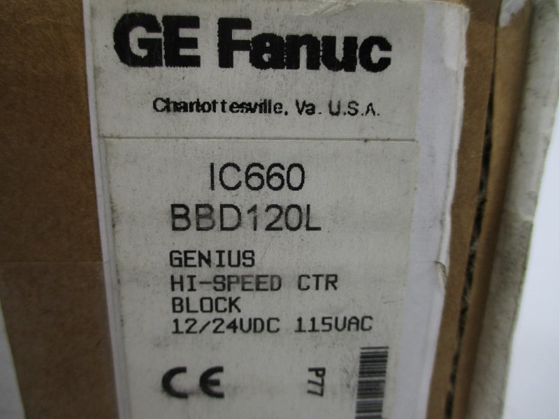 GE FANUC GENIUS IC660BBD120L 115VAC NSMP
