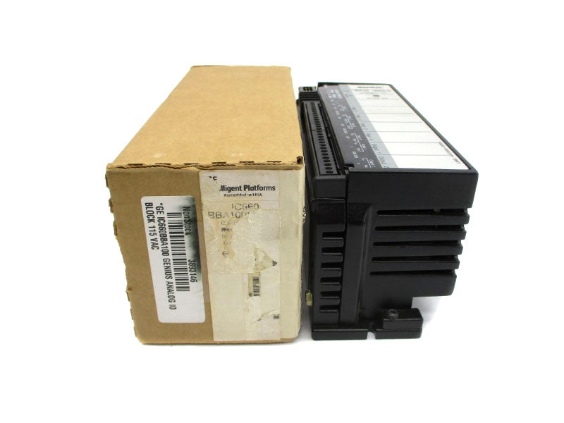 GE GENIUS IC660BBA100 115V .1A NSMP