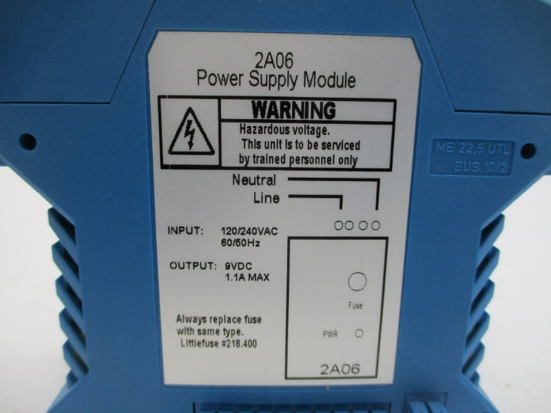 WEED INSTRUMENT 2A06 120/240VAC 1.1A NSMP