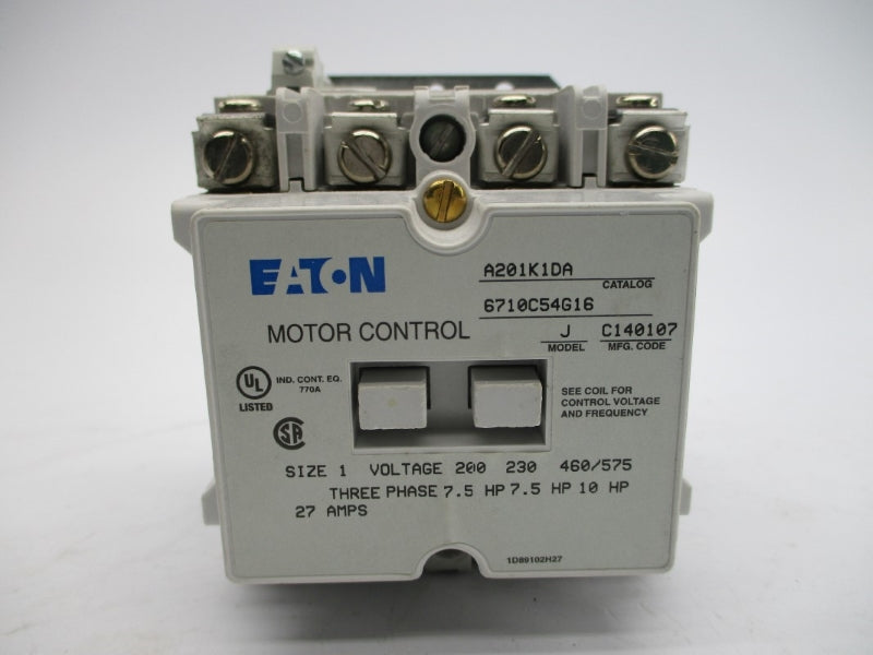 EATON A201K1DA 110/120V 27A NSMP