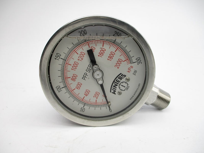WINTERS PFP662 0-300PSI 4" NSMP