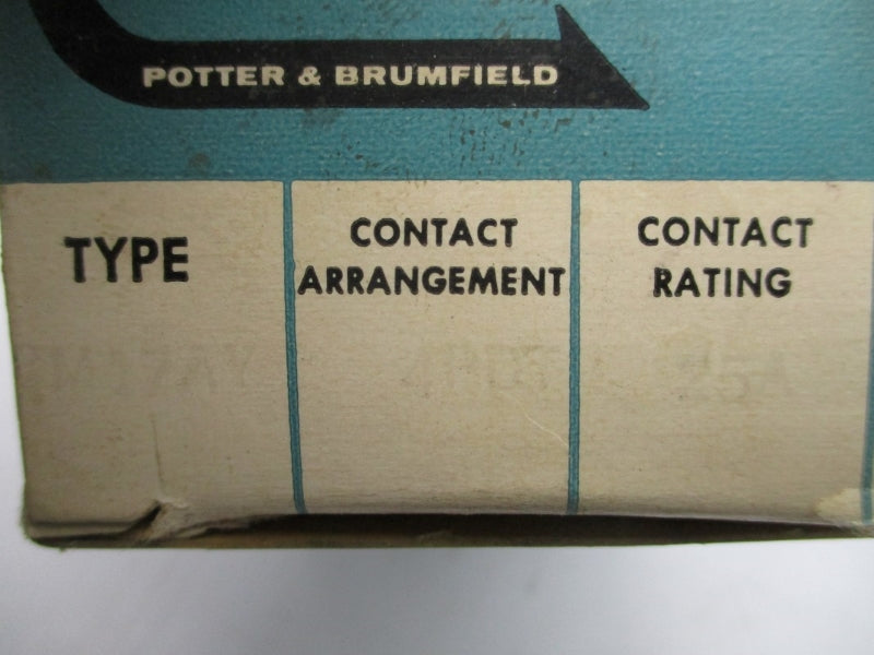 POTTER&BRUMFIELD PMI7AY 120V 25A NSMP