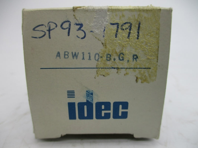 IDEC ABW110-B,G,R 120-600VAC 10A NSMP