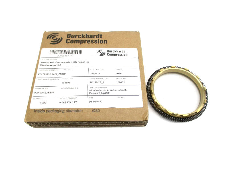BURCKHARDT COMPRESSION 0040 164503 NSMP