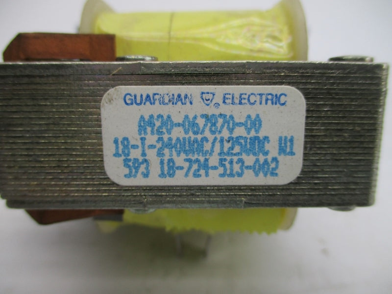 GUARDIAN ELECTRIC A420-067870-00 240VAC NSNP