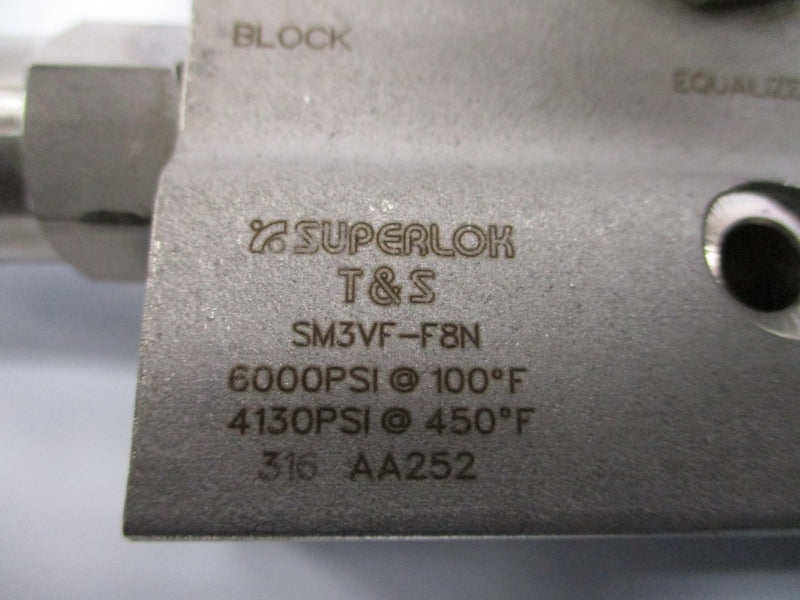 SUPERLOX SM3VF-F8N 4130/6000PSI 100/450'F NSNP