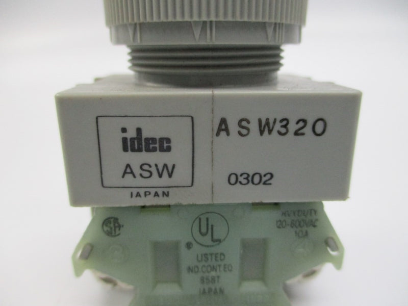 IDEC ASW320 120-600VAC 10A NSNP