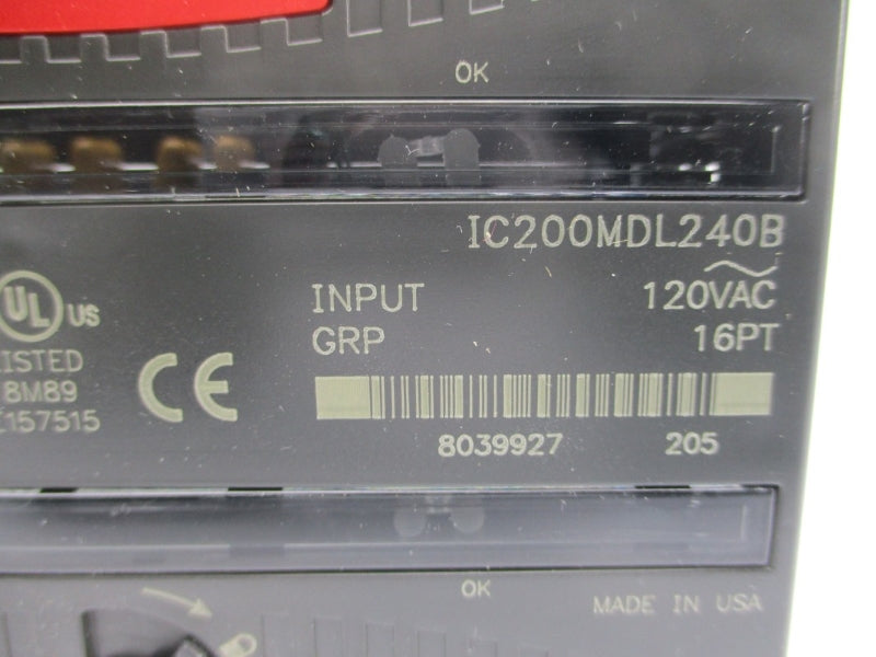 FANUC IC200MDL240B 120VAC NSMP