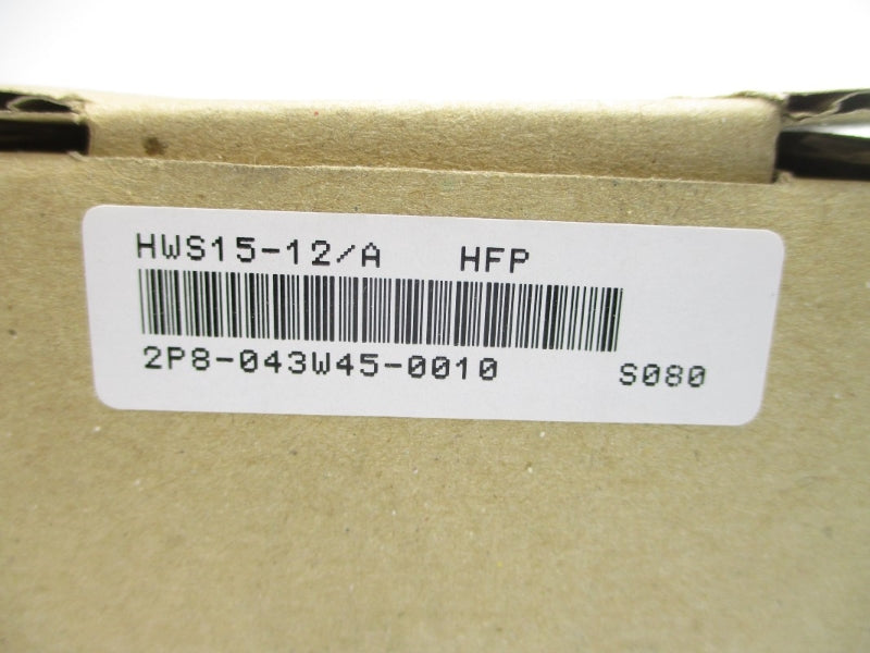 TDK LAMBDA HWS15-12/A 100-240VAC 0.5A NSMP