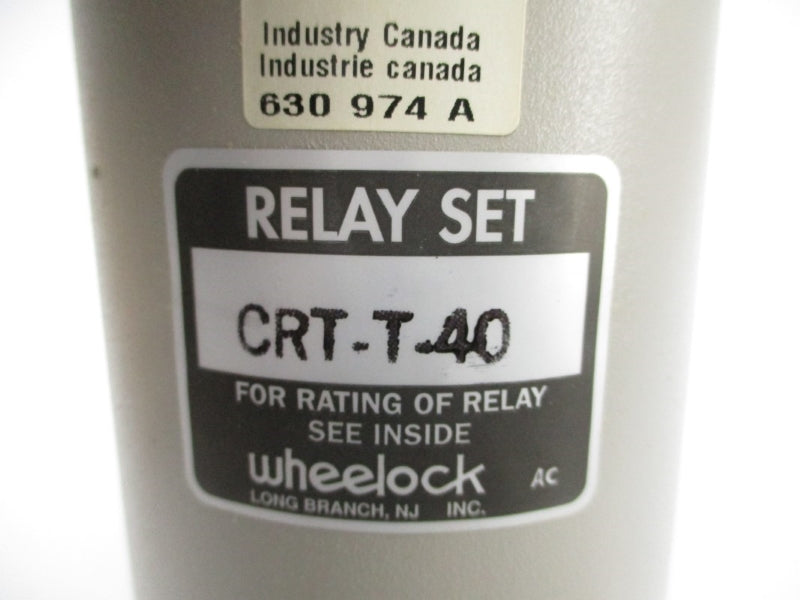 WHEELOCK CRT-T-40 NSMP