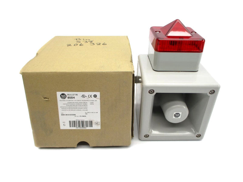 ALLEN BRADLEY 855H-BCA10CDR4 SER. C 115VAC (BR/WH) NSMP