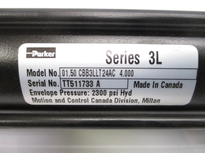 PARKER 01.50CBB3LLT24AC4.000 2300PSI NSNP