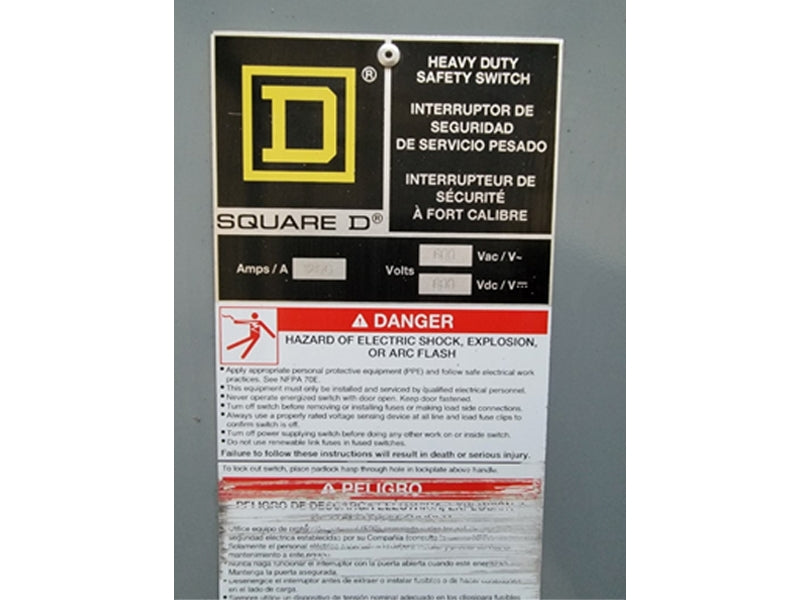 SQUARE D HU368R SER. E04 600VAC 1200A (AS PICTURED) NSNP