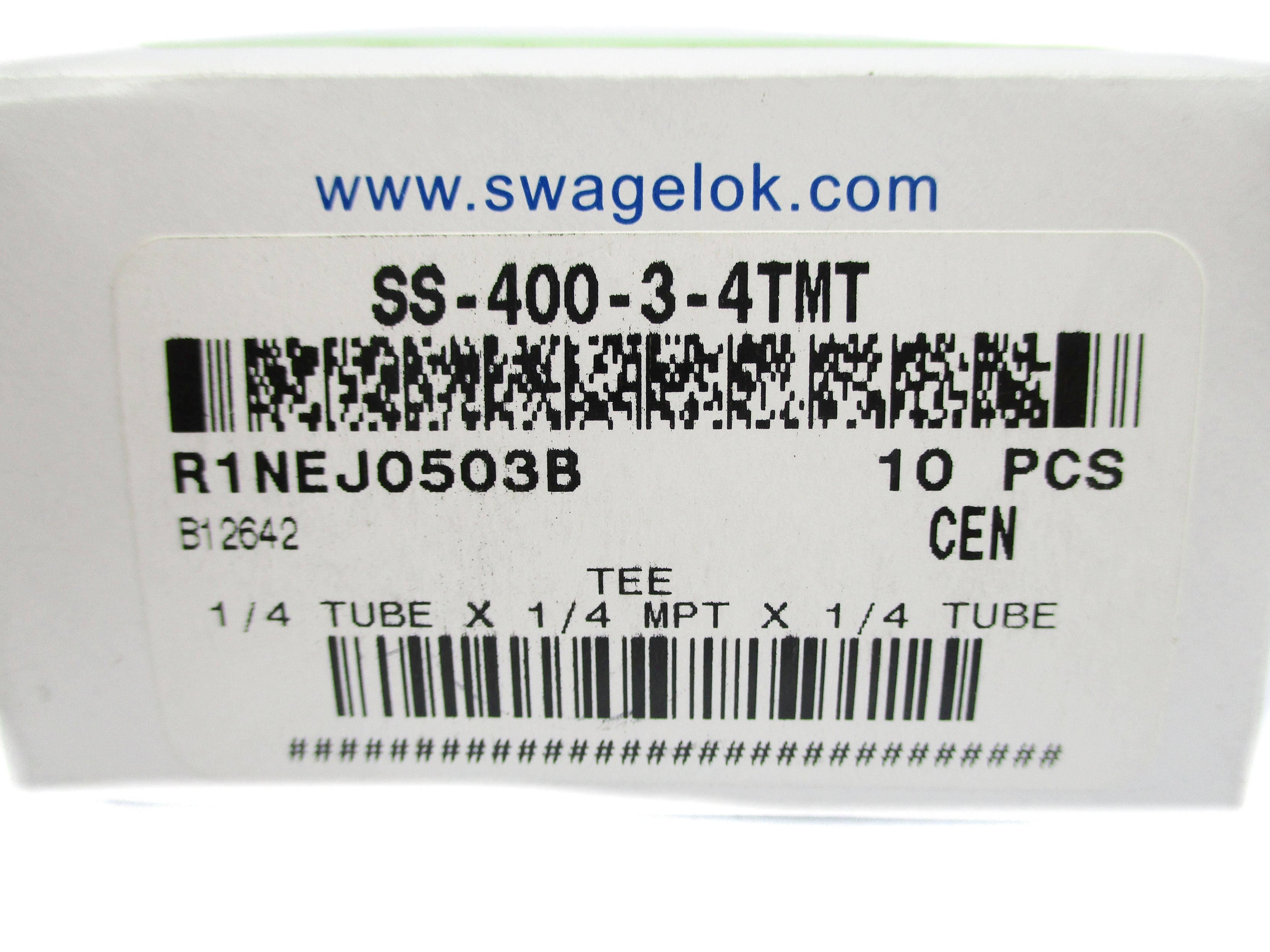 SWAGELOK SS-400-3-4TMT (PKG OF 10) NSMP