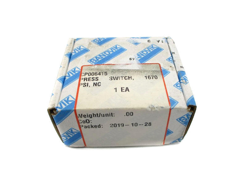 SANDVIK CP006415 1670PSI NSFS