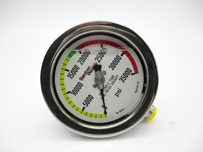 MCDANIEL CONTROLS AB90827 0-35000PSI 1/4" NSMP