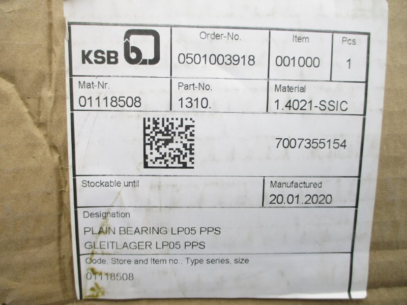 KSB 01118508 1310 NSMP