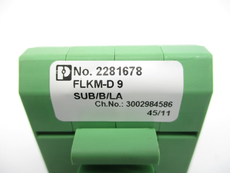 PHOENIX CONTACT FLKM-D9SUB/B/LA 2281678 NSNP