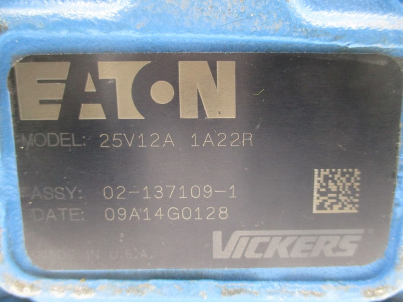 EATON 25V12A1A22R 02-137109-1 NSNP