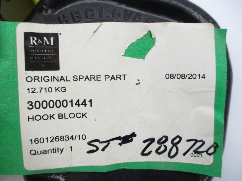 R&M 3000001441 HBC1.6VK0S13B NSNP