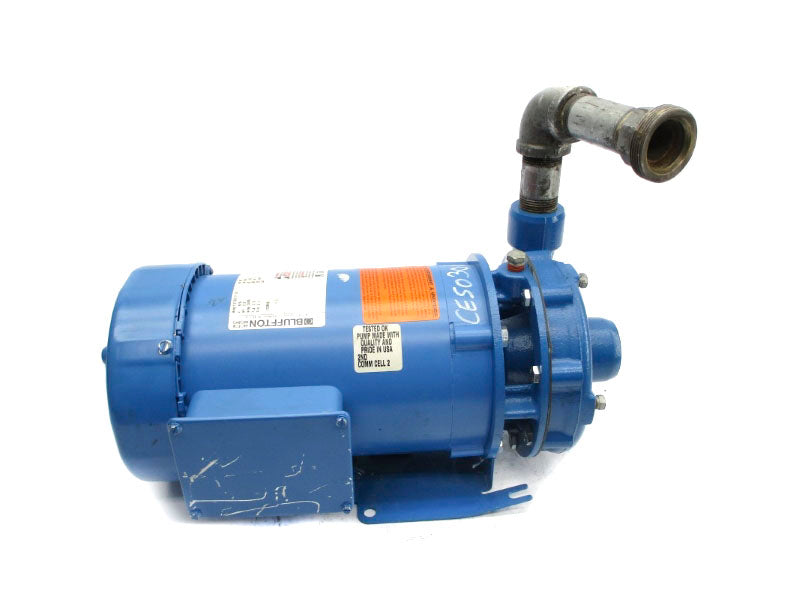 GOULDS WATER TECHNOLOGY 1BF1G6A0 3642 W/ BLUFFTON MOTOR WORKS 1313017116 575V 2.3A UNMP